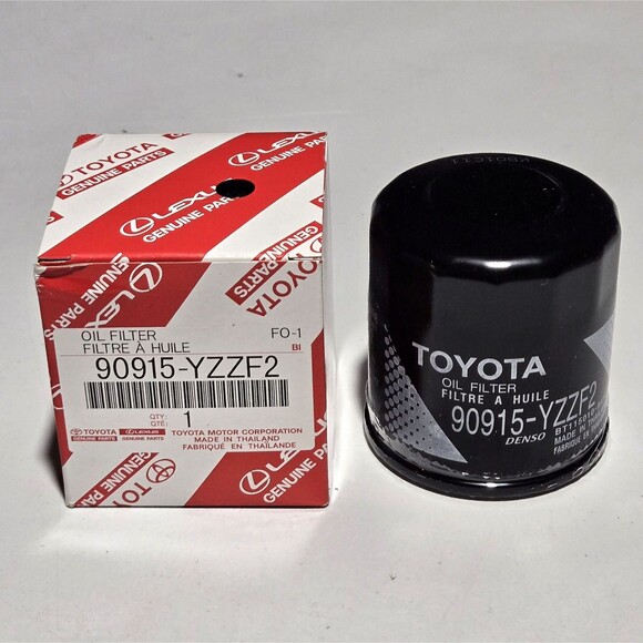 Genuine Toyota Oil Filter 90915-YZZD1 OEM Sealed Quantity of 1 New In Box NIB - Picture 1 of 9